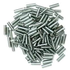 Craft Factory CLEARANCE Bugle Beads 6mm: Metal