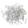Craft Factory Long Bugle Beads 9mm: Silver CLEARANCE