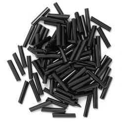 Craft Factory CLEARANCE Long Bugle Beads 9mm: Black