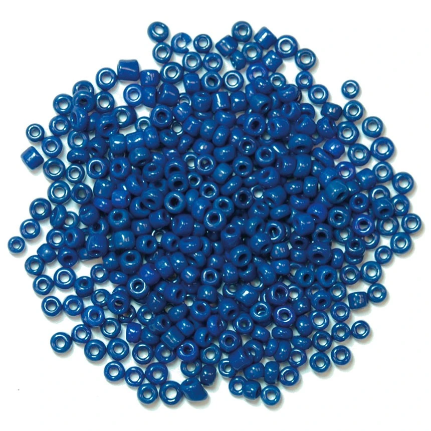 Craft Factory Seed Beads 2mm: Royal Blue 3 Craft Factory Seed Beads 2mm: Royal Blue
