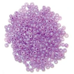 Craft Factory CLEARANCE Seed Beads 2mm: Lilac