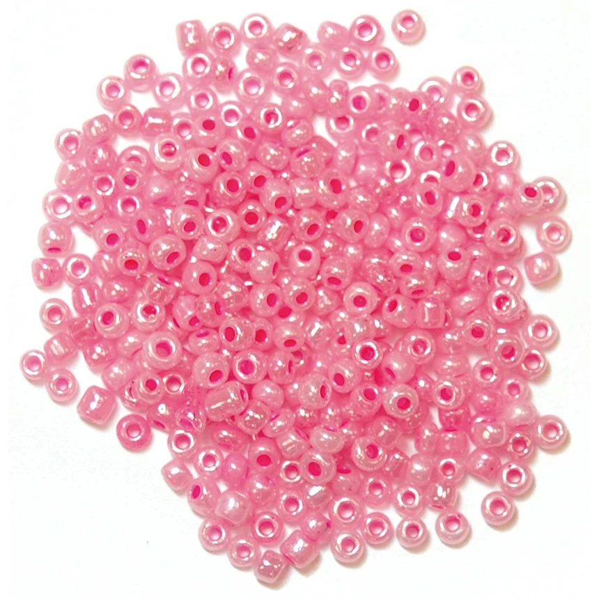 Craft Factory Seed Beads 2mm: Fuchsia CLEARANCE 3 Craft Factory Seed Beads 2mm: Fuchsia CLEARANCE
