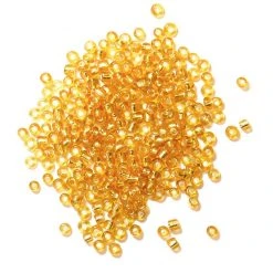 Craft Factory Rocailles Beads 2mm: Gold CLEARANCE