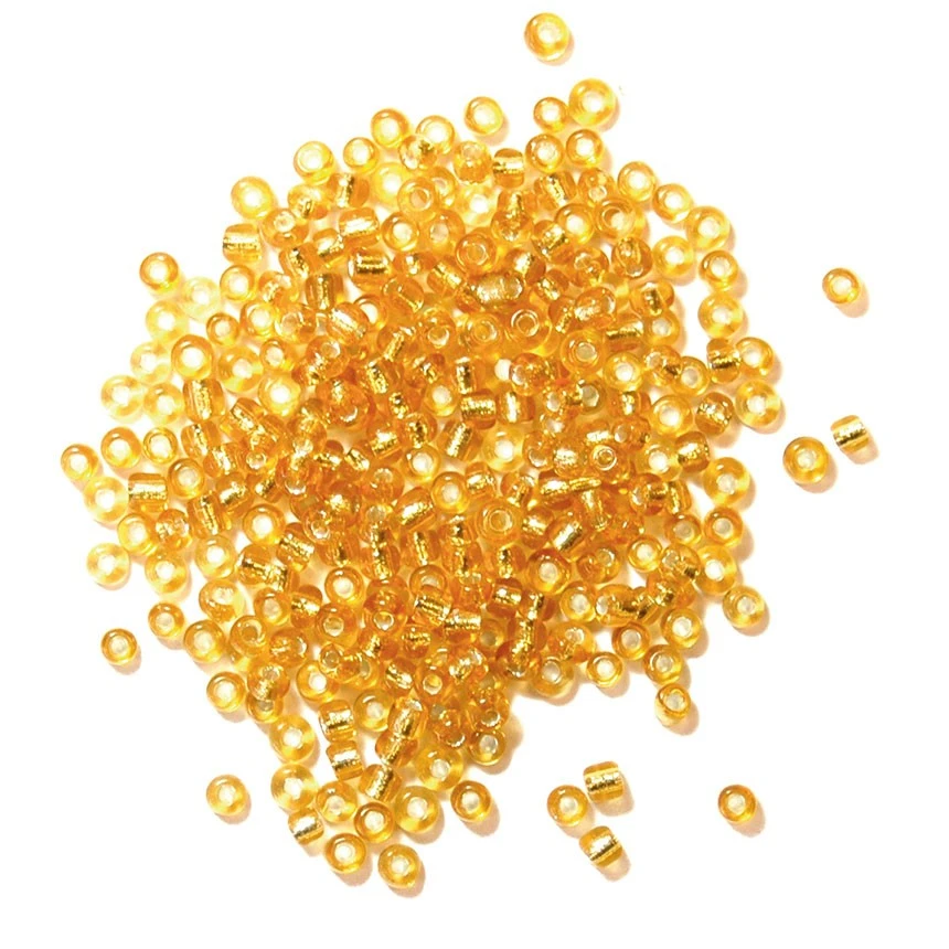 Craft Factory Rocailles Beads 2mm: Gold CLEARANCE 3 Craft Factory Rocailles Beads 2mm: Gold CLEARANCE