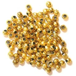 Craft Factory Pearls 3mm: Gold