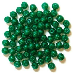 Craft Factory CLEARANCE Pearls 4mm: Green