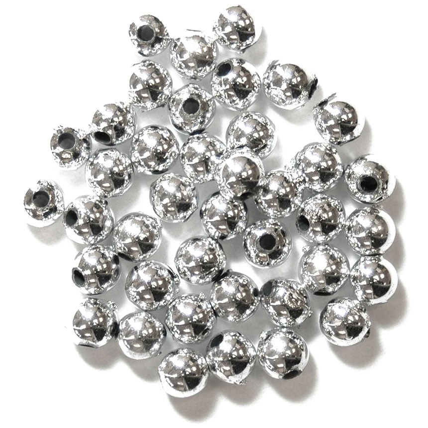 Craft Factory Pearls 5mm: Silver 3 Craft Factory Pearls 5mm: Silver