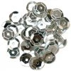 Craft Factory CLEARANCE Cup Sequins 8mm: Silver