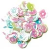 Craft Factory Cup Sequins 8mm: White