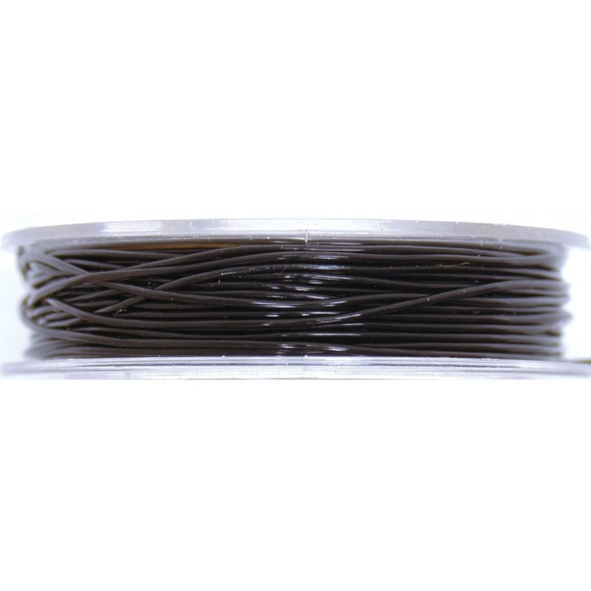 Craft Factory Nylon Thread 5mx0.5mm: Black CLEARANCE 3 Craft Factory Nylon Thread 5mx0.5mm: Black CLEARANCE