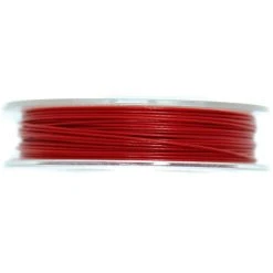 Craft Factory Steel Wire 5mx0.45mm: Red