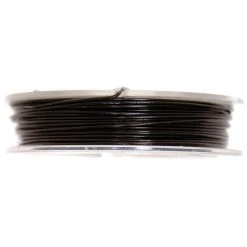 Craft Factory CLEARANCE Brass Wire 5mx0.5mm: Black