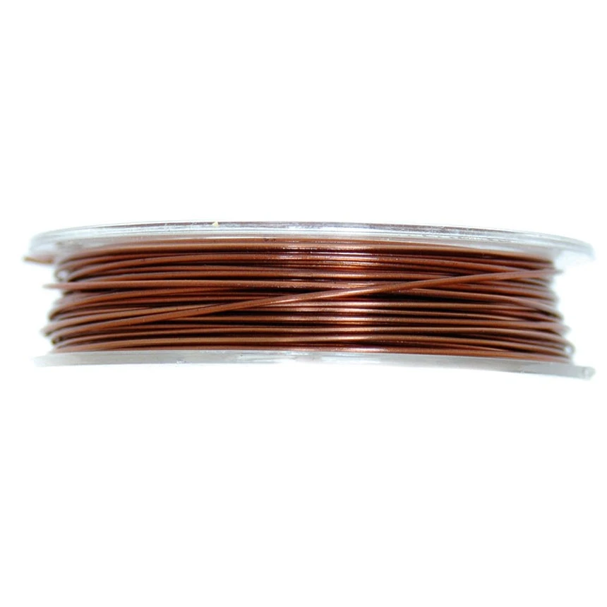 Craft Factory Brass Wire 5mx0.5mm: Bronze 3 Craft Factory Brass Wire 5mx0.5mm: Bronze