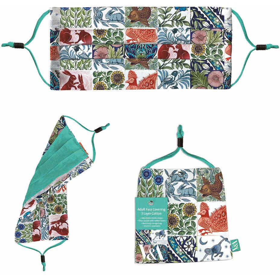 Museums & Galleries Museums And Galleries De Morgan Tiles Face Covering 3 Museums & Galleries Museums And Galleries De Morgan Tiles Face Covering