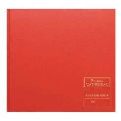 Collins Cathedral Analysis Book 12 Cash Columns 96 Pages 812112/5