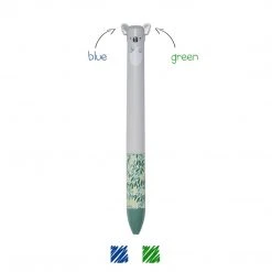 Childrens Colouring Pens And Pencils Legami Click Clack Two Color Pen - Hug Me