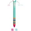 Childrens Colouring Pens And Pencils Legami Click Clack Two Color Ballpoint Pen- Llama
