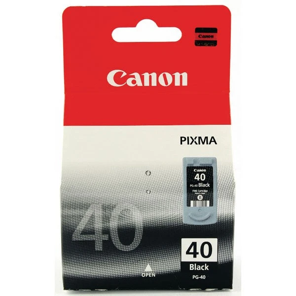 Canon PG-40 Black Inkjet Cartridge 0615B001 3 Canon PG-40 Black Inkjet Cartridge 0615B001
