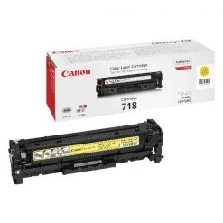 Canon 718Y Yellow Laser Toner Cartridge 2659B002 Toner Cartridges