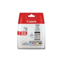 Inkjet Cartridges Canon CLI-581XXL Cyan/Magenta/Yellow/Black Ink Cartridge Multi Pack 1998C005