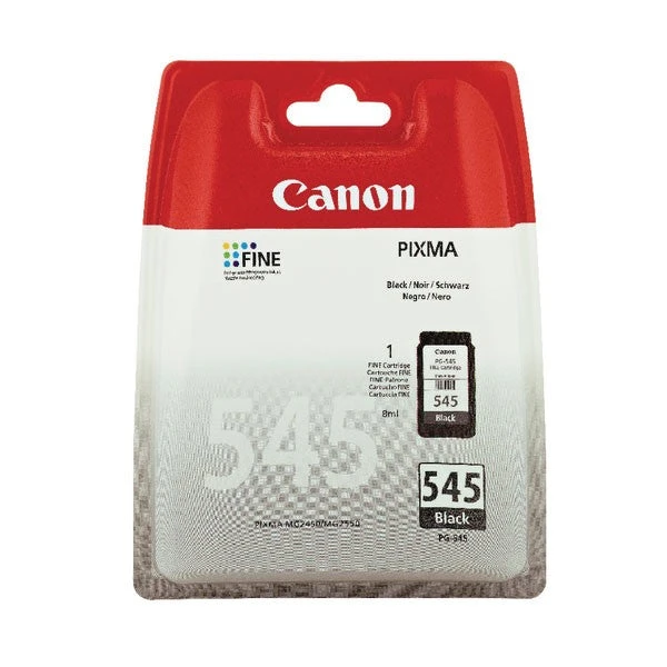 Inkjet Cartridges Canon PG-545 Black Inkjet Cartridge 8287B001 3 Inkjet Cartridges Canon PG-545 Black Inkjet Cartridge 8287B001
