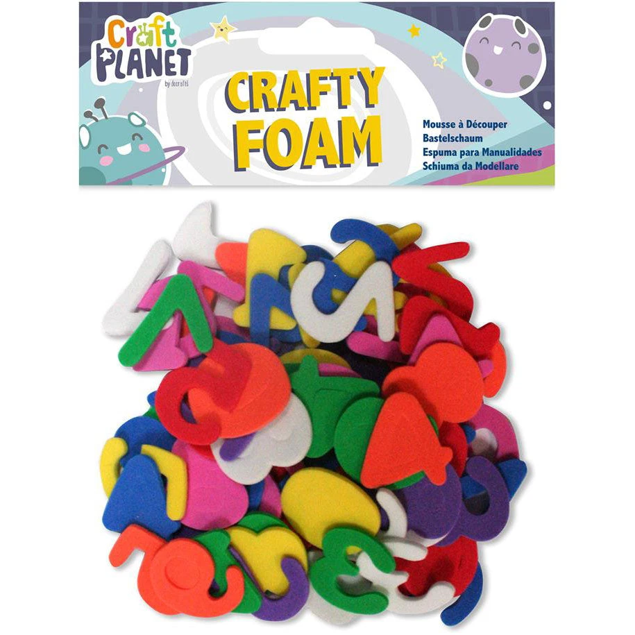 Craft Planet Crafty Foam - Numbers - Assorted Colours (25mm) Craft Embellishments 3 Craft Planet Crafty Foam - Numbers - Assorted Colours (25mm) Craft Embellishments