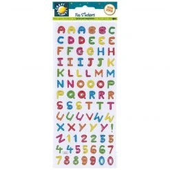 Craft Planet Fun Stickers - Alphabet Craft Embellishments