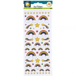 Craft Planet Fun Stickers - Rainbows Craft Embellishments