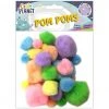 Craft Planet Pompoms - Pastel Assorted Items Craft Embellishments