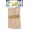Craft Planet Lollipop Sticks - Natural (Extra Large)