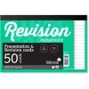 Silvine Revision Note Cards White 152x102mm Pad 50