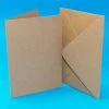Craft UK - Kraft Cards And Envelopes - Pack Of 50 5x7 Inches