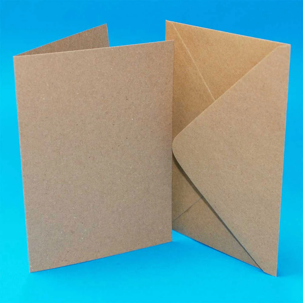 Craft UK - Kraft Cards And Envelopes - Pack Of 50 5x7 Inches 3 Craft UK - Kraft Cards And Envelopes - Pack Of 50 5x7 Inches