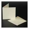 Craft UK 4x4 Cards And Envelopes 50 Pack Ivory