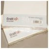 Craft UK C6 Envelopes 50 Pack White