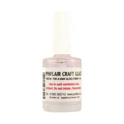 Adhesives And Tapes Pinflair Craft Glaze And Brush 9ml