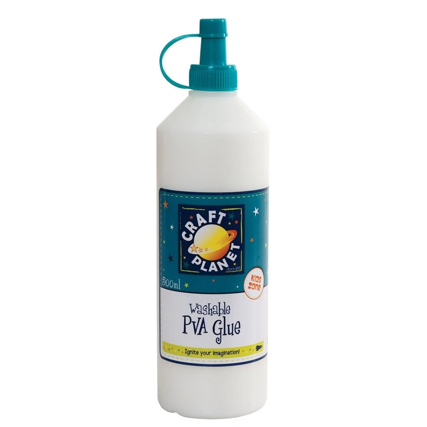 Craft Planet PVA School Glue (0.5 Litre) 3 Craft Planet PVA School Glue (0.5 Litre)