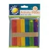 Craft Planet Lollipop Sticks (approx. 50pcs) - Assorted Colours