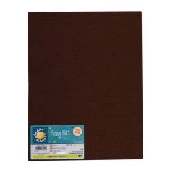 Craft Planet 9 X 12 Acrylic Felt - Dark Brown
