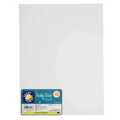 Craft Planet 9 X 12 Funky Foam Sheet (2mm Thick) - White