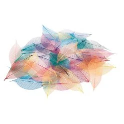 Craft Embellishments Papermania Skeleton Leaves (40pk) - Brights