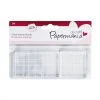 Papermania Clear Stamp Blocks (2pk) - 1.75 X 3 & 1.75 X 1.75