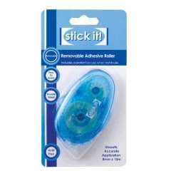 Stick It Removable Adhesive Roller - 8mm X 10m Glues & Adhesives