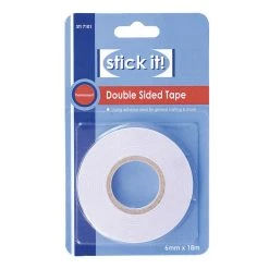 Stick It Adhesives And Tapes 18m Double Sided Tape (6mm Width)