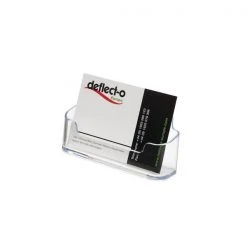 Deflecto Business Card Holder 70101 Desk Essentials