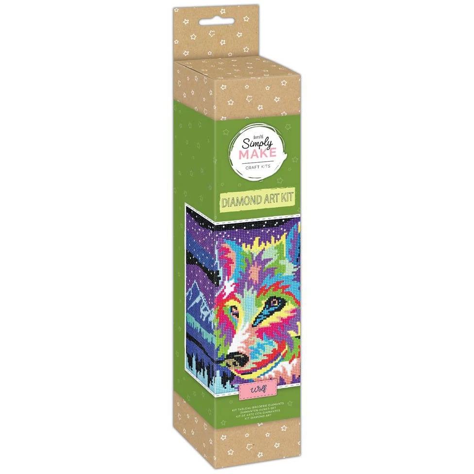 Docrafts Diamond Art -Wolf 3 Docrafts Diamond Art -Wolf