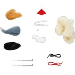 Papermania Needle Felting Kit - Simply Make - Christmas Dog