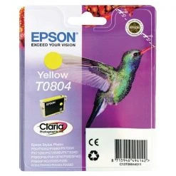 Epson T0804 Yellow Inkjet Cartridge C13T08044011 / T0804 Inkjet Cartridges