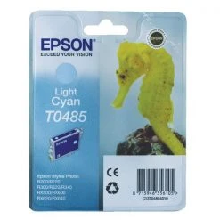 Epson T0485 Light Cyan Inkjet Cartridge C13T04854010 / T0485 Inkjet Cartridges