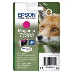 Epson T1283 Magenta Inkjet Cartridge C13T12834012 Inkjet Cartridges